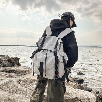 Planinski ruksak za muškarce – vanjski poliester, podstava od najlona, pogodan za ledene i snježne sportove