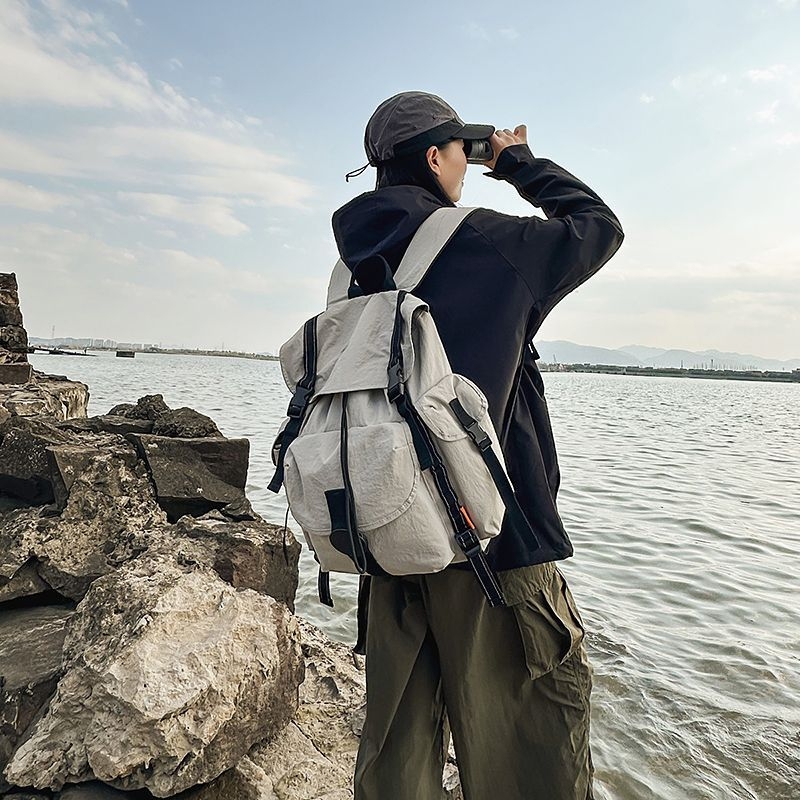 Planinski ruksak za muškarce – vanjski poliester, podstava od najlona, pogodan za ledene i snježne sportove