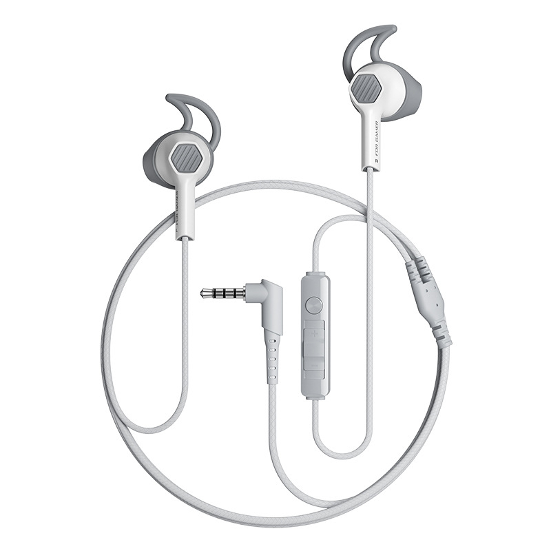 Căști de gaming in-ear cu driver de 10 mm, conector de 3,5 mm, cablu de 1,2 m, microfon, stil cyberpunk