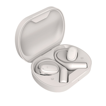 AI slušalice za prijevod za konferencije — prijevod u stvarnom vremenu, višejezični prijevod, Bluetooth 5.3, nošenje na uho uz kukicu, dodirno upravljanje, model V1