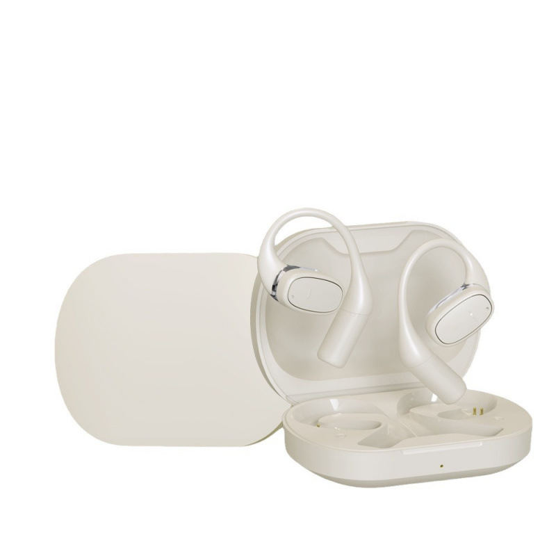 AI slušalice za prijevod za konferencije — prijevod u stvarnom vremenu, višejezični prijevod, Bluetooth 5.3, nošenje na uho uz kukicu, dodirno upravljanje, model V1