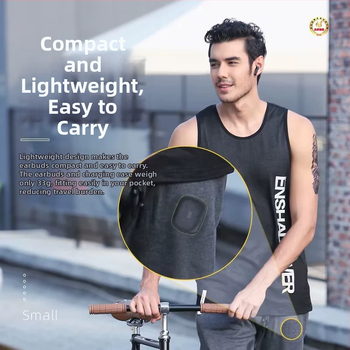 TWS21 in-ear bezdrôtové športové slúchadlá, Bluetooth 5.0, dosah 10 m, výdrž batérie 4–8 h, bilaterálny stereo zvuk