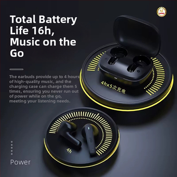 TWS21 in-ear bezdrôtové športové slúchadlá, Bluetooth 5.0, dosah 10 m, výdrž batérie 4–8 h, bilaterálny stereo zvuk