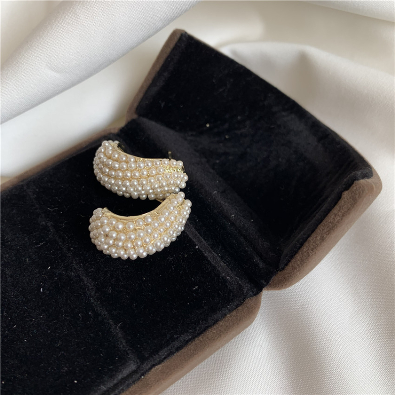 Cercei ammjoo, metal, design în formă de U, ace din cupru (Brand: ammjoo; Material: metal; Stil: U-shape; Material ac urechi: cupru)