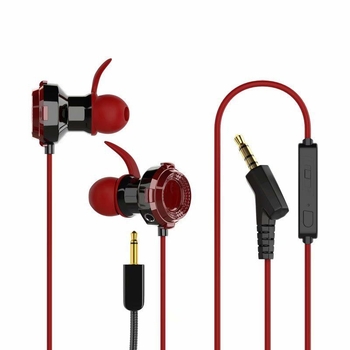 Jiazhi Le in-ear gaming fejhallgató, vezetékes, érzékenység 98 dB, kábel hossza 120 cm