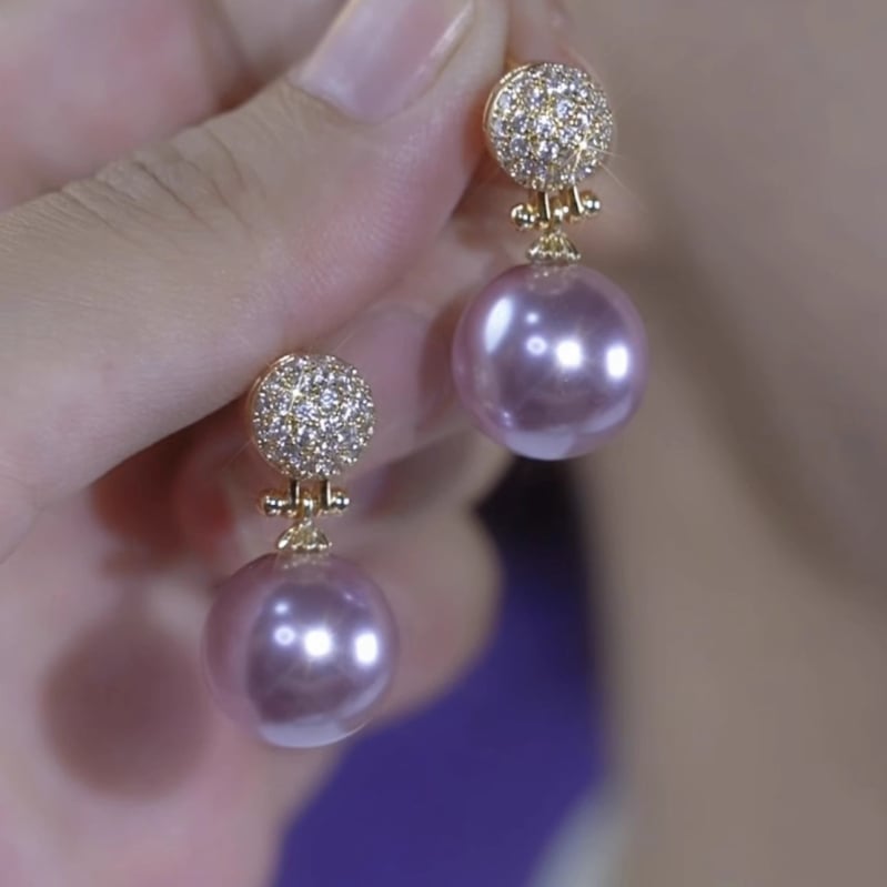 Cercei din cupru, design geometric, placare electrolitică, stil lux lejer, toamna 2024