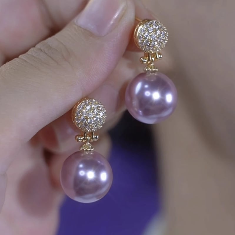 Cercei din cupru, design geometric, placare electrolitică, stil lux lejer, toamna 2024