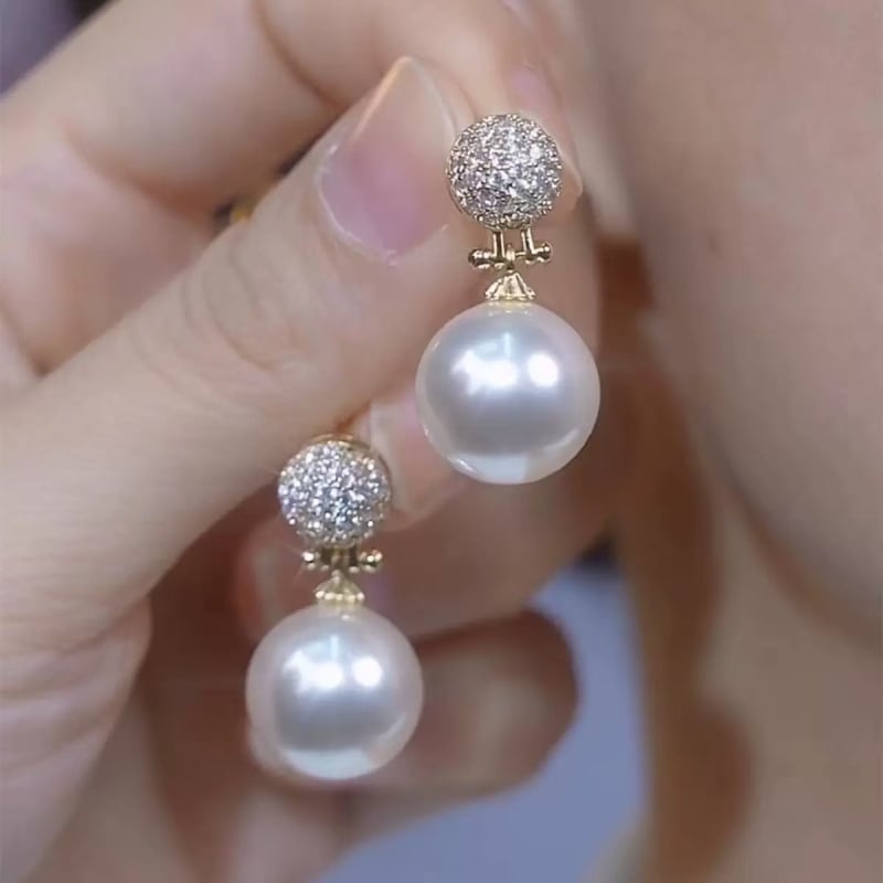 Cercei din cupru, design geometric, placare electrolitică, stil lux lejer, toamna 2024