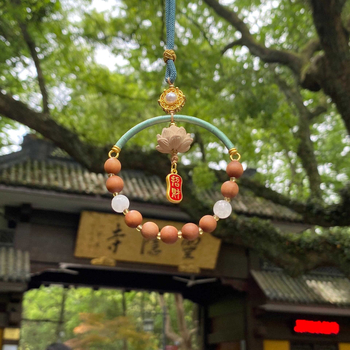 Автомобилна украса за огледало – сплав, карикатурен стил, ароматична функция, Jingxintang