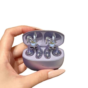 Cercel de ureche clip circular din cupru, stil feminin lux, placare electrolitică