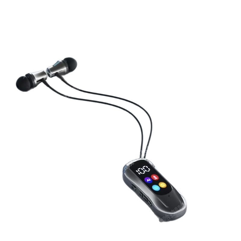 S30 Cască wireless cu Bluetooth 5.4, rază de 15 m, sunet stereo, afișaj digital, autonomie baterie 4–8 h