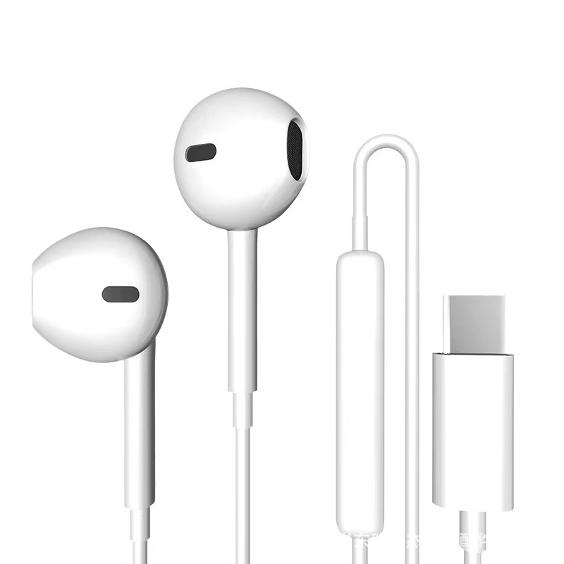 In-ear vezetékes headset Poly TPC, kapacitív technológia, Type-C csatlakozó, 120 cm kábel