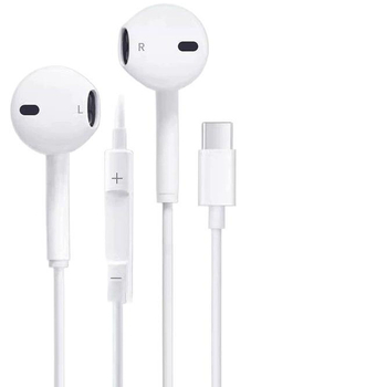 Huawei Mate60 Pro káblové slúchadlá Type-C, polo-in-ear dizajn, káblové ovládanie, minimalistický štýl