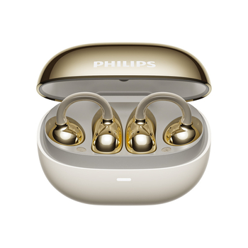 Philips căşti Bluetooth cu clips pentru urechi – deschise pe ureche, fără fir, Bluetooth 5.0, autonomie peste 8 ore, rezistent la apă, model TAT3469