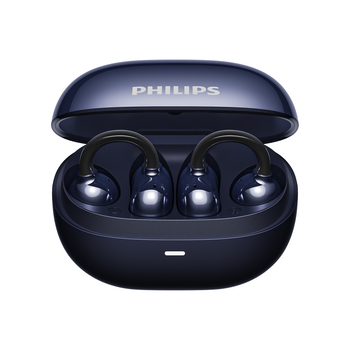 Philips căşti Bluetooth cu clips pentru urechi – deschise pe ureche, fără fir, Bluetooth 5.0, autonomie peste 8 ore, rezistent la apă, model TAT3469