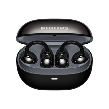 Philips căşti Bluetooth cu clips pentru urechi – deschise pe ureche, fără fir, Bluetooth 5.0, autonomie peste 8 ore, rezistent la apă, model TAT3469