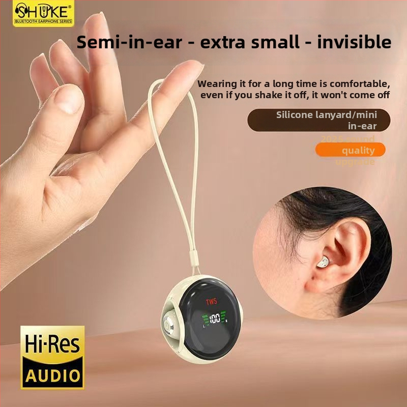 Slúchadlá do uší T09 s displejom — BT 5.4, dosah 10 m, výdrž batérie 4–8 h, obojsmerný stereo zvuk, vodeodolné