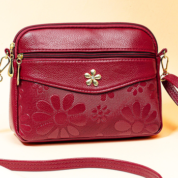 Camellia ženska torbica za rame i crossbody, velik kapacitet, bucket stil, PU unutarnji džepovi