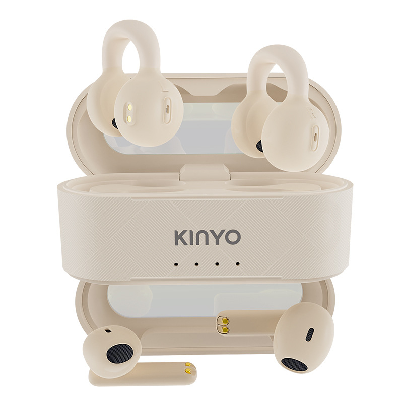 Bluetooth slúchadlá A20 PLUS štvorkus, bezdrôtový dizajn s uchom na háku, Bluetooth 5.3, 18 mm reproduktor, mikrofón, 20Hz-20kHz