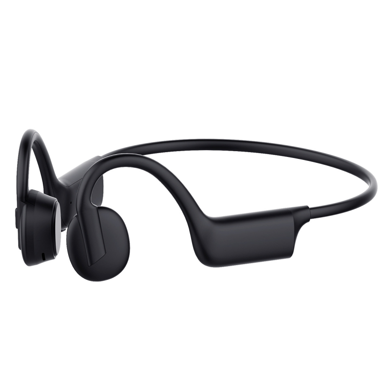 Căști Bluetooth cu conducție osoasă pentru sport (ciclism și alergare), cu agățătoare pentru ureche, Bluetooth 5.3, IPX5, autonomie peste 8 ore