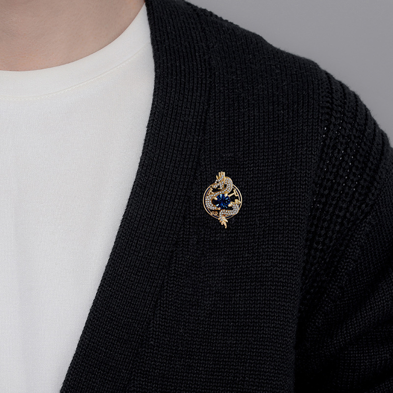 Ötvözetből készült kitűző, uniszex minimalist, kettős használat (Márka Chenpan)