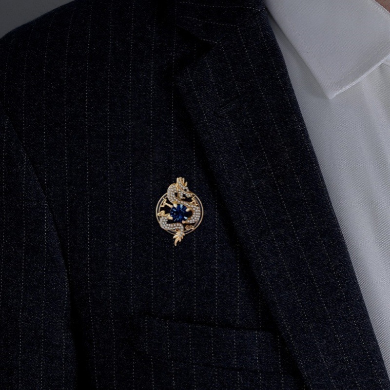 Ötvözetből készült kitűző, uniszex minimalist, kettős használat (Márka Chenpan)