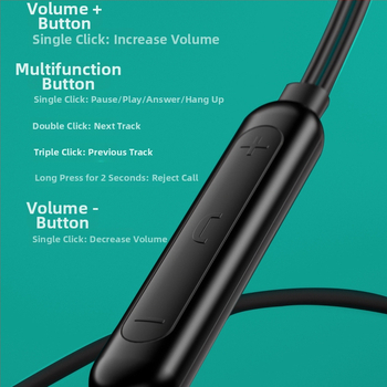 Type-C vadu austiņas ar mikrofonu, iekšējā auss dizains, dinamiskā spole, kabelis 120 cm, jutīgums 113 dB