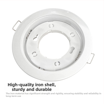 LED zabudované stropné svietidlo set, anti-glare dizajn, COB puzdro, ultra tenký, 5W–7W, model YZ-GX53-SP03