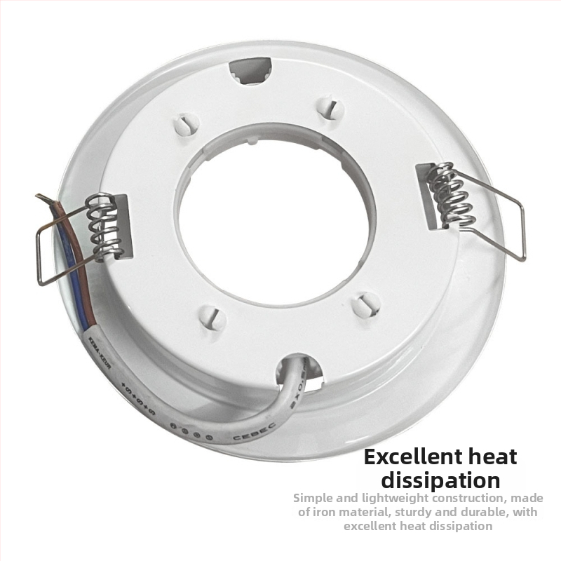 LED zabudované stropné svietidlo set, anti-glare dizajn, COB puzdro, ultra tenký, 5W–7W, model YZ-GX53-SP03
