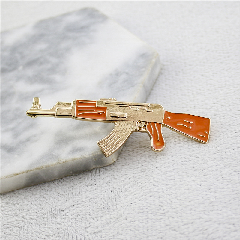 Gallérkitűző - cinkötvözet, karikatúra stílus, uniszex, geometriai dizájn, olajcsepp felület, testre szabható