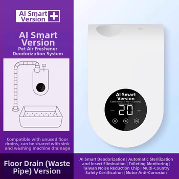 It doctor Cutie automată de nisip pentru pisici, cu sistem de aer proaspăt pentru deodorare, ventilator, ABS plastic