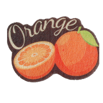 Χαλάκι λεκάνης γάτας με φρουτώδες μοτίβο (PVC υλικό, μάρκα Wire Loop, ανοιχτού τύπου λεκάνη γάτας)