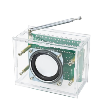 Дигитален FM радиокит за направи си сам TJ-56-634 с индикатор за ниво, 51 MCU и RDA5807