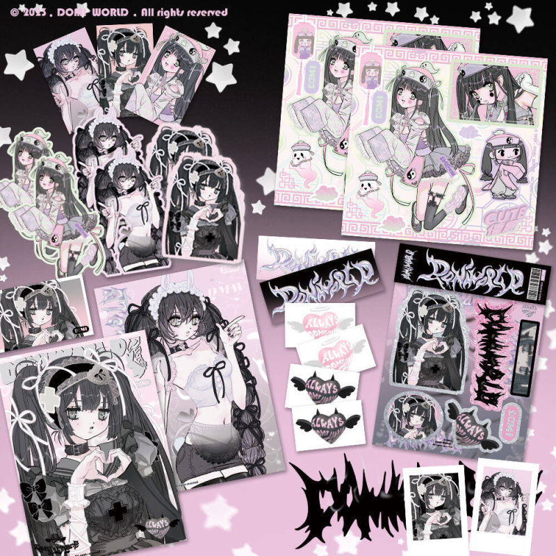 Pachet de stickere pentru cărți poștale și carcase DIY pentru telefon — hârtie sintetică, stil coreean, imprimat