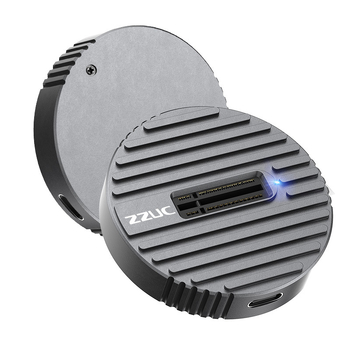 M.2 SSD kućište – Dualni NVMe/SATA protokol, USB-C 3.1 Gen 2, aluminijska legura, podržava do 8TB, 10 Gbps