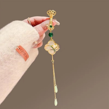 Broșă din aliaj, formă de picătură, finisaj electroplacat, accesoriu decorativ pentru femei, stil proaspăt și dulce