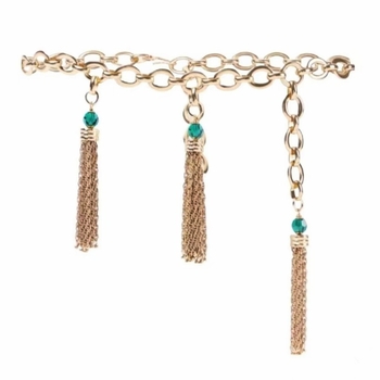 Butterfly sieviešu jostas ķēde no sakausējuma, vintage stils, pilienveida forma, ieliktie mākslīgie akmeņi, elektroplatēta