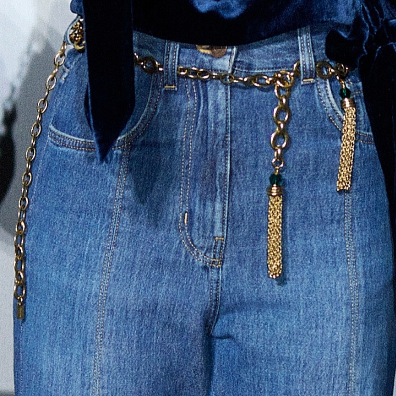 Butterfly sieviešu jostas ķēde no sakausējuma, vintage stils, pilienveida forma, ieliktie mākslīgie akmeņi, elektroplatēta