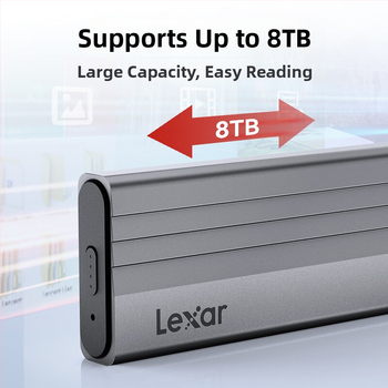Lexa E300 externé SSD M.2 NVMe — kovová škrupina, model e300, národná záruka