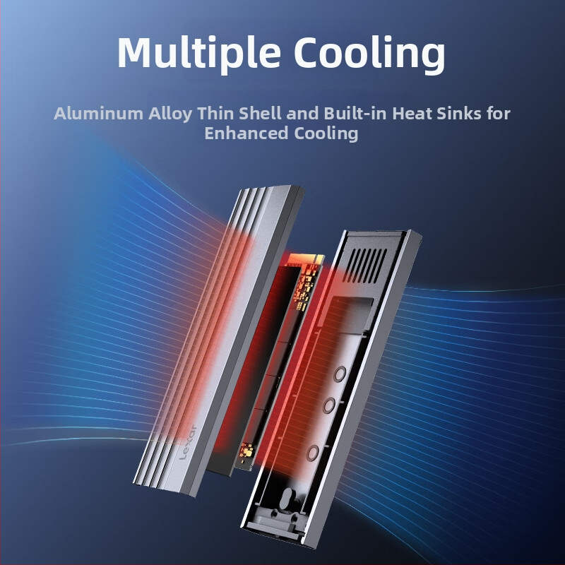 Lexa E300 externé SSD M.2 NVMe — kovová škrupina, model e300, národná záruka