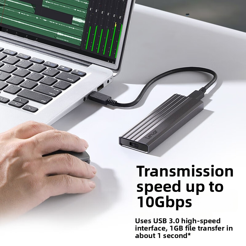 Lexa E300 externé SSD M.2 NVMe — kovová škrupina, model e300, národná záruka