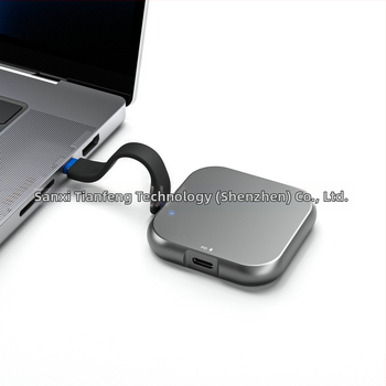 Magnetický M.2 NVMe 2230 SSD obal - CNC hliník, podpora až 4TB, USB-C 10Gbps, PD100W