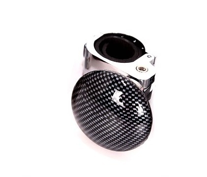 Shuo Qi Регулируем усилвател за кормило – ABS + метал, обща съвместимост, тегло 0,21 кг, лицензирана частна марка