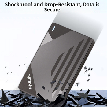 VONN v6 externé SSD púzdro z ABS, kapacita 4TB, USB 3.0 rozhranie