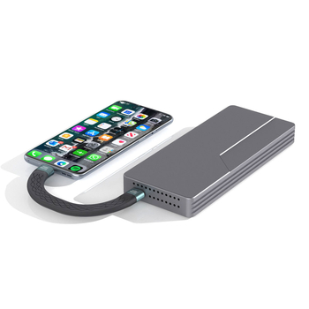 Externé puzdro M.2 NVMe s rozhraním Type-C, 40Gbps, až 8TB, CNC hliník, model S149