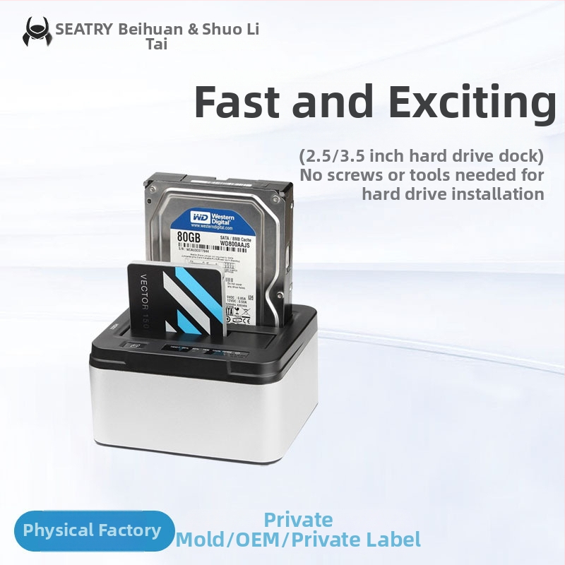 HD622 SATA dvojdisková dokovacia stanica USB 3.0 s klonovacou funkciou