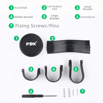 Kryt volantu s booster guli – pomocný riadiaci systém, univerzálne riešenie, plast, značka PDX, bez loga, bez prispôsobenia