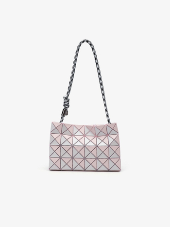 Olefine Geometrijska kvadratna crossbody torba, PVC, horizontalni kvadratni oblik, zatvarač, ljetna kolekcija 2025