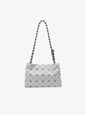 Olefine Geometrijska kvadratna crossbody torba, PVC, horizontalni kvadratni oblik, zatvarač, ljetna kolekcija 2025