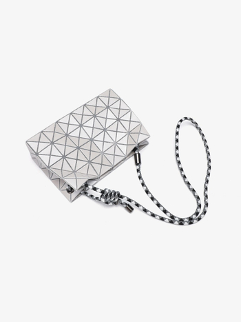 Olefine Geometrijska kvadratna crossbody torba, PVC, horizontalni kvadratni oblik, zatvarač, ljetna kolekcija 2025